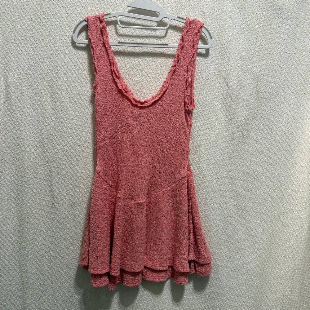 NWT Free People Alice Mini Dress in Pink Icing - Size S - Picture 4 of 6